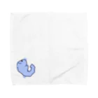 ワカガシラ屋さんのサブのイルカ Towel Handkerchief