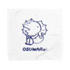 OSUWARe:のエリマキトカゲくん タオルハンカチ