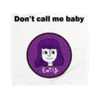 エミリーひとり雑貨部のDon't call me baby タオルハンカチ