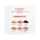 mutsuxxのクロワッサン Towel Handkerchief