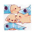 犬小屋のこいぬの日 Towel Handkerchief