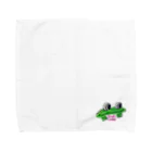 ChikoFactoryのFrogLand Towel Handkerchief