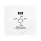 アタマスタイルのTNT(トリニトロトルエン：火薬・爆薬・爆発物)：化学：化学構造・分子式 タオルハンカチ