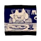 bapoの猫ご飯 Towel Handkerchief