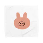 as_k_pigpigのブタウサギーナ Towel Handkerchief