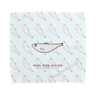 ぺちぺち工房 Pechi Pechi Atelierのししゃもがいっぱい Towel Handkerchief