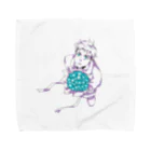 hentouの花束と男の子 Towel Handkerchief