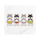  HUS×HUSのおパンツハスキー3 Towel Handkerchief