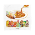 BAMI SHOPのスパイスカレー！ Towel Handkerchief