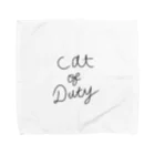 BOOK OFFのCAT of DUTY タオルハンカチ