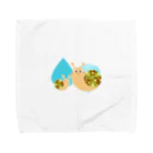 ライアンジーのカタツムリ親子 Towel Handkerchief