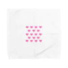 mero46のハート Towel Handkerchief