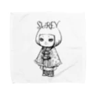 SUREYのポンチョを着た女の子 Towel Handkerchief