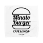 kumiconaShopのMinatoBurgerグッズ（ブラック） タオルハンカチ