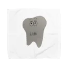 nare021821の臼歯ちゃん タオルハンカチ