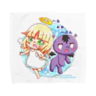 ひよこめいぷるのへるぉぁへぶん×ひよこめいぷる Towel Handkerchief