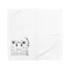 pinkpinkのごはんくれにゃん Towel Handkerchief