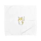 猫と犬の柴犬ずびずば Towel Handkerchief