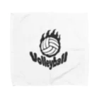 れなしやのFire volleyball🔥🏐・ボール一個バージョン タオルハンカチ