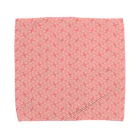 gemgemshopの紗綾型文様　さやがた文様　赤 Towel Handkerchief