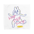 ちゃあのほっぴんぐうささん Towel Handkerchief