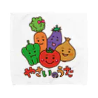 野菜のうた GOODS STOREの野菜のうた Towel Handkerchief