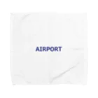 アメリカンベース のエアライングッズ　AIRPORT　飛行機　空港 Towel Handkerchief