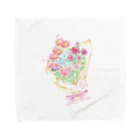 ひよ子のbouquet Towel Handkerchief