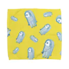 むにちょこのアマビエさんまみれ（黄） Towel Handkerchief