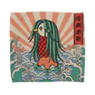 Kitsune honpoのアマビエー疫病退散 Towel Handkerchief