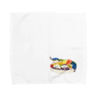 沙月　satsukiの小鳥のランチタイム Towel Handkerchief