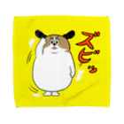 マツバラのもじゃまる了解 Towel Handkerchief