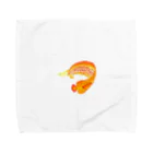 ねむいさかなのお店のピラルク　ドット Towel Handkerchief