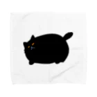 ニャポハウス（NEKO）の黒猫ニャポポさん Towel Handkerchief