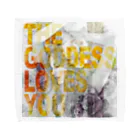 綾坂璃緒のTHE GODDESS LOVES YOU Towel Handkerchief