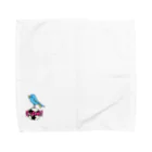 森のどうぶつサッカーshopのウインガーの小鳥 Towel Handkerchief