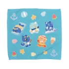 ニャモリアショップのはっぴ～さま～にゃもたおる Towel Handkerchief