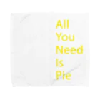 feal のAll You Need Is Pie -yellow タオルハンカチ