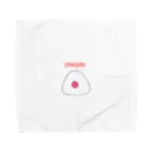 yumi0326のおにぎり Towel Handkerchief