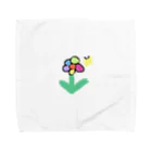 ykmr00のお花とちょうちょさん Towel Handkerchief