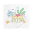 keito0mumuのクラゲオムライスにのって Towel Handkerchief