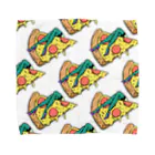 Mieko_Kawasakiの欲望のピザ🍕　GUILTY PLEASURE PIZZA AO TRANSPARENCY Towel Handkerchief