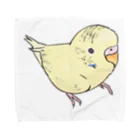 まめるりはことりの可愛いセキセイインコ　おすましちゃん【まめるりはことり】 Towel Handkerchief