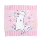 M&Bworksたかむらすずなの80'sファンシー系いたち Towel Handkerchief