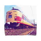 ELECTRICLADY LABOの電車雷鳥 Train mania Towel Handkerchief