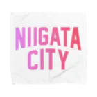 JIMOTO Wear Local Japanの新潟市 NIIGATA CITY タオルハンカチ