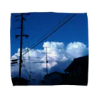 ちるまの店のモクモ雲 Towel Handkerchief