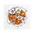 まめるりはことりの三密です！むちむちコザクラインコさん【まめるりはことり】 Towel Handkerchief