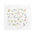 こんどうさやの日本の野鳥たち Towel Handkerchief