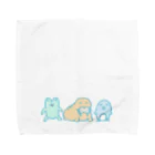 oinarichanのかえるくん・せいうちくん・ぺんぎんくん Towel Handkerchief